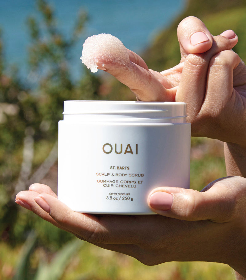 Ouai St. Barts scalp and body scrub 250g, imported from the UK