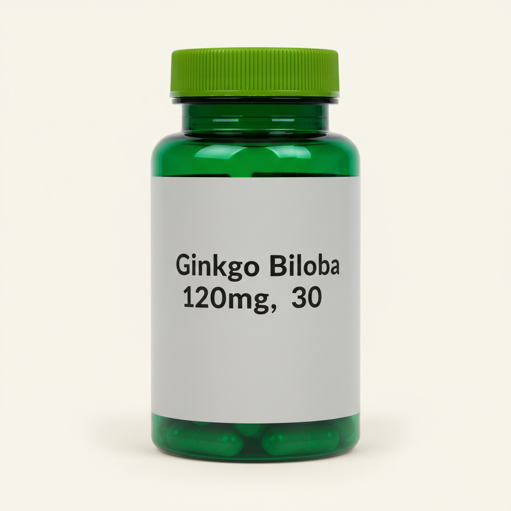 Holland & Barrett Ginkgo Biloba 120mg 30 capsules, UK version
