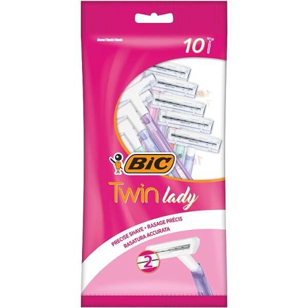 BIC Twin Lady Shaver Pouch of 10 GOODS Superdrug   