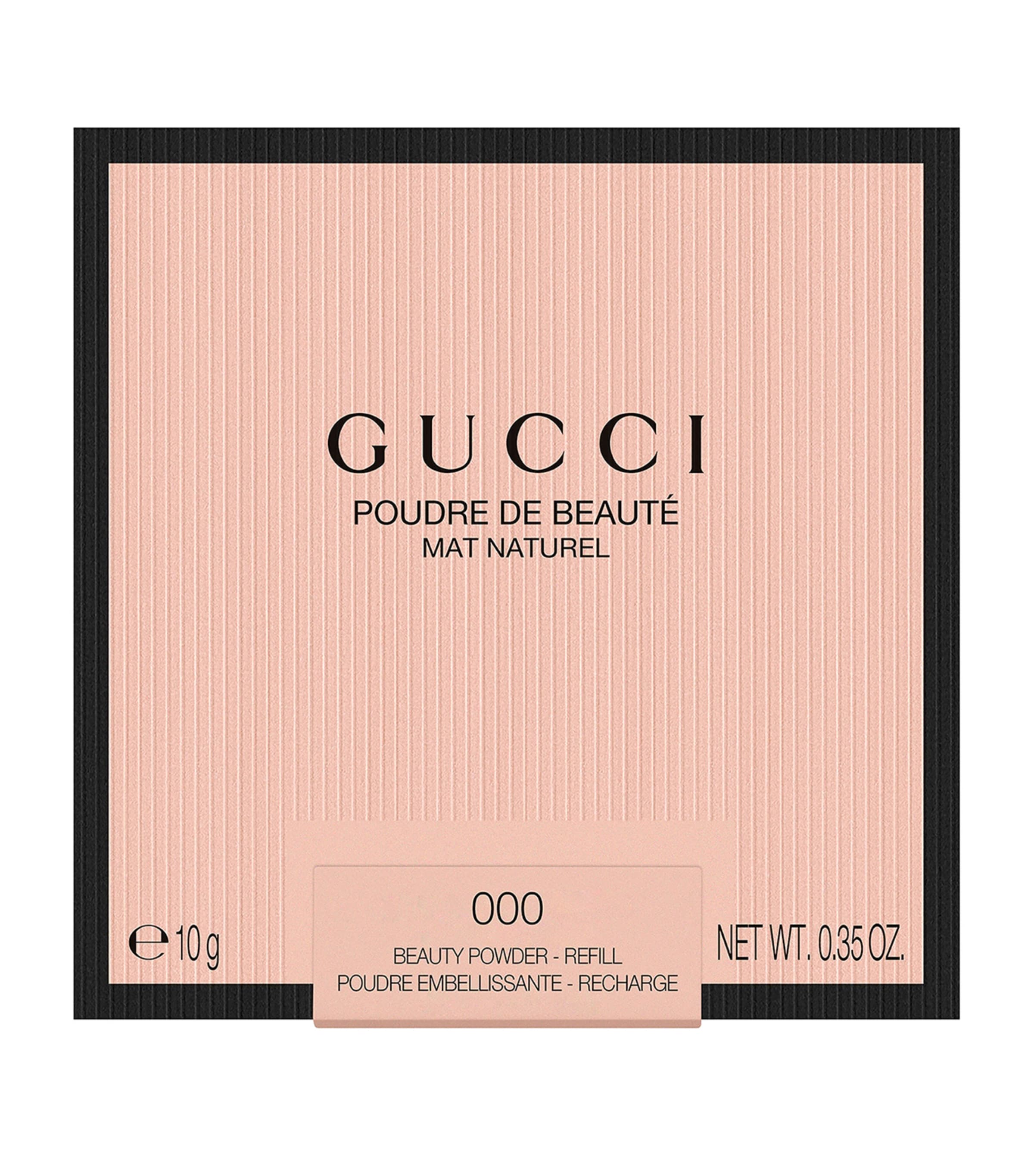 Gucci matte face powder refill for even skin tone 10g, imported from the UK