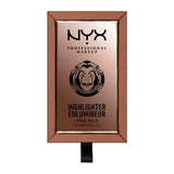 NYX Money Heist Rose Highlight compact, imported from the UK