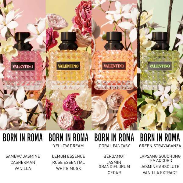 Valentino Born in Roma Green fragrance 50ml, imported from the UK
