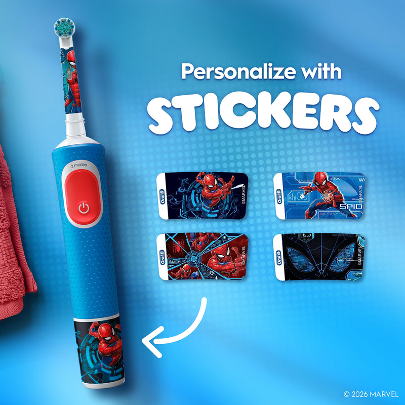 Oral-B Pro Kids Spider-Man electric toothbrush, UK version