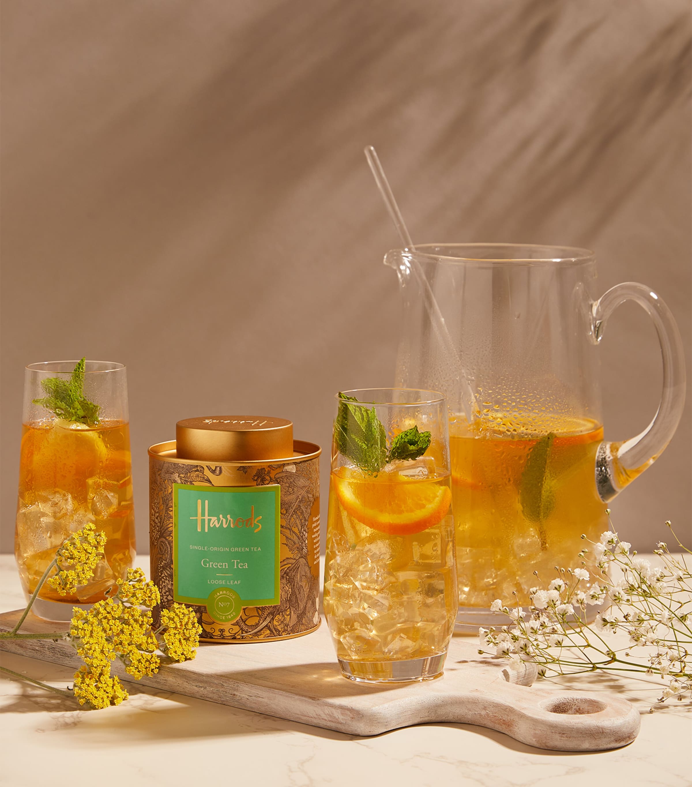 Harrods green tea loose leaf 125g, UK version