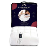 Dreamland Snowed In Organic Cotton Warming Mattress Protector Double 1 Control 190X137Cm GOODS Boots   