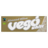 Vego Organic Almond Bliss White Chocolate Bar Vegetarian & Vegan ASDA   