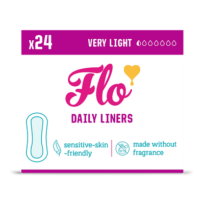 Holland & Barrett Flo Bamboo Panty Liners Ultra Thin Wrapped 24 Pack- Buy online at McGrocer