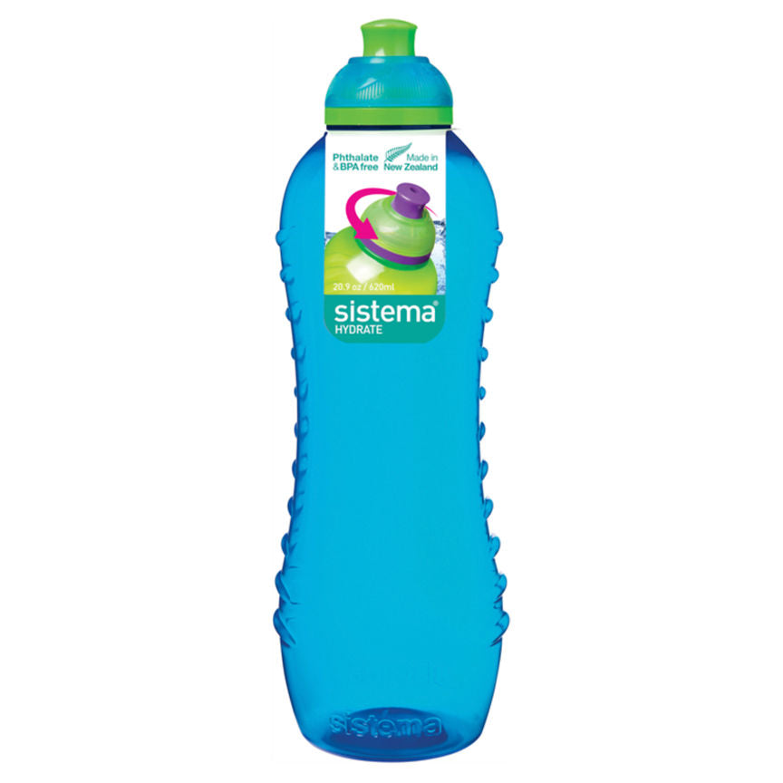 Sistema Twist 'n' Sip Blue Water Bottle 620ml GOODS ASDA   