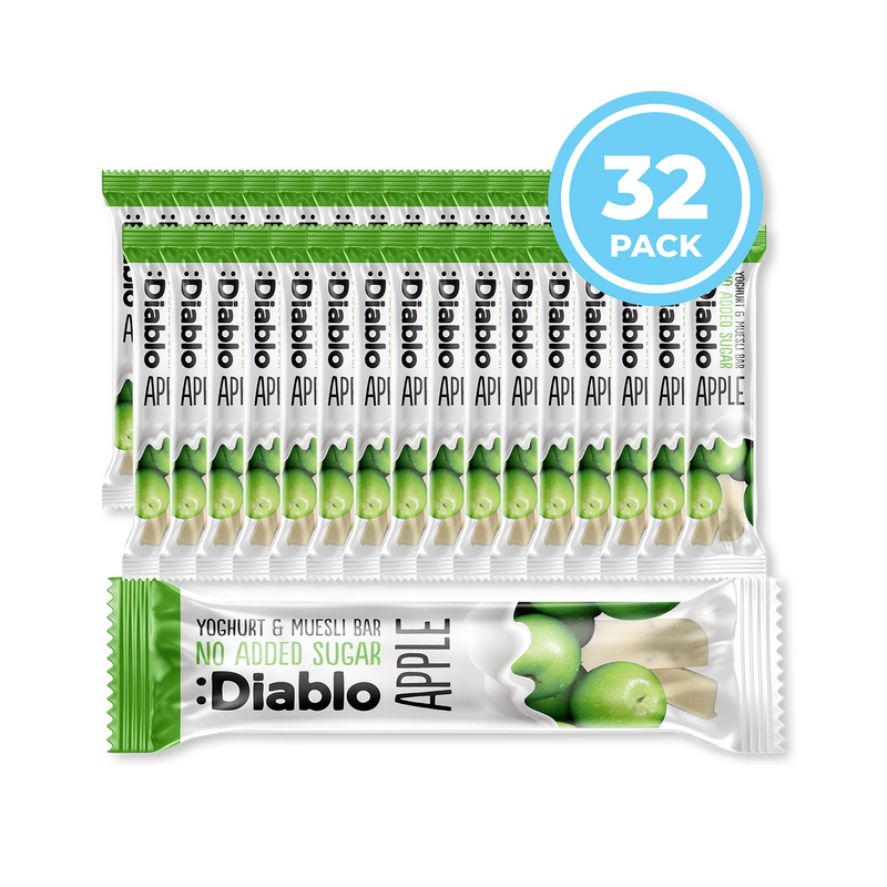 Diablo apple muesli bar 30g - British product