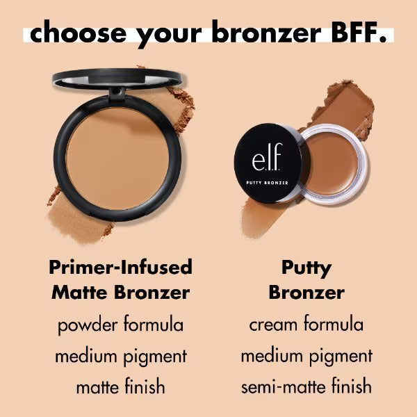 e.l.f. Primer-Infused Matte Bronzer Catching Rays - British product