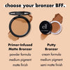 e.l.f. Primer-Infused Matte Bronzer Catching Rays - British product