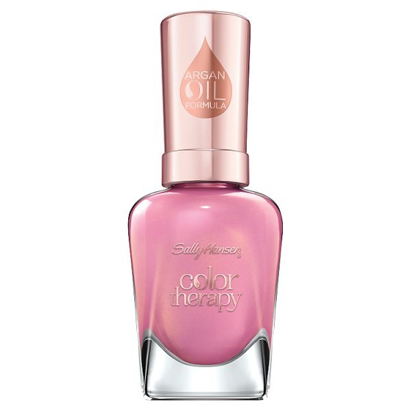 Sally Hansen Colour Therapy Nail Polish - Powder Room Make Up & Beauty Accessories Superdrug Mauve Mantra  