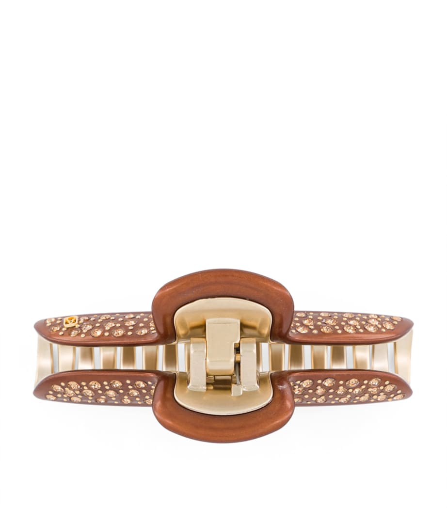 Alexandre de Paris gold-plated claw hair clip (British brand)