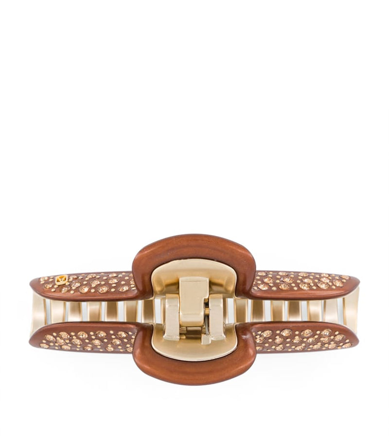 Alexandre de Paris gold-plated claw hair clip (British brand)