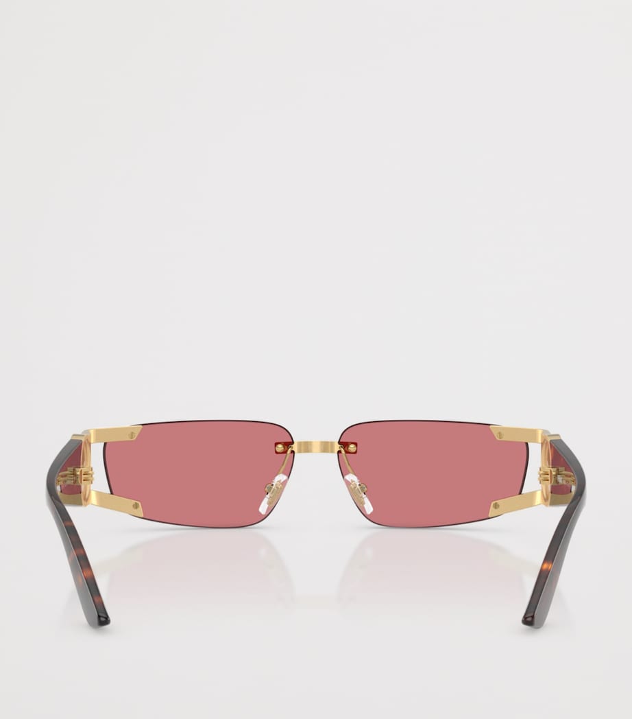 Versace Metal VE2291 rectangle sunglasses (British brand)