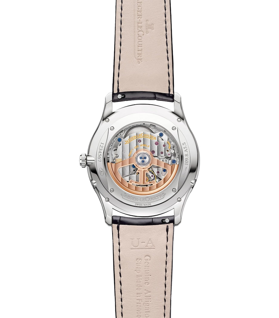 Jaeger-LeCoultre Master Ultra Thin Moon watch 39mm stainless steel (British brand)