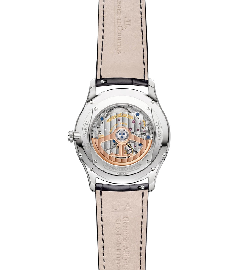 Jaeger-LeCoultre Master Ultra Thin Moon watch 39mm stainless steel (British brand)