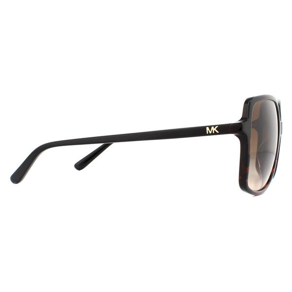 Michael Kors oversized square sunglasses in brown acetate, UK version