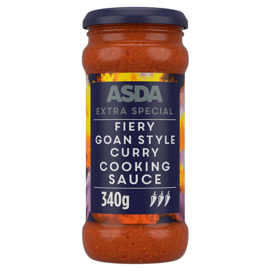 ASDA Extra Special Special Fiery Goan Style Curry Cooking Sauce