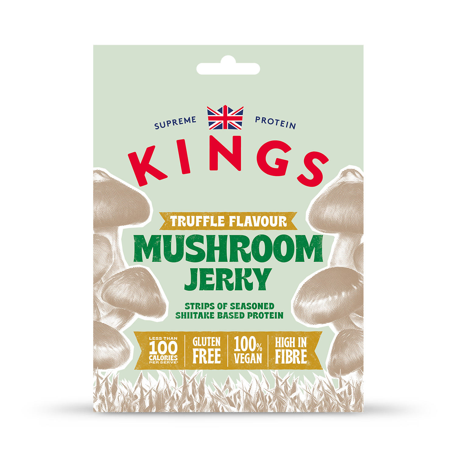 Kings Truffle Flavour Mushroom Jerky 25g