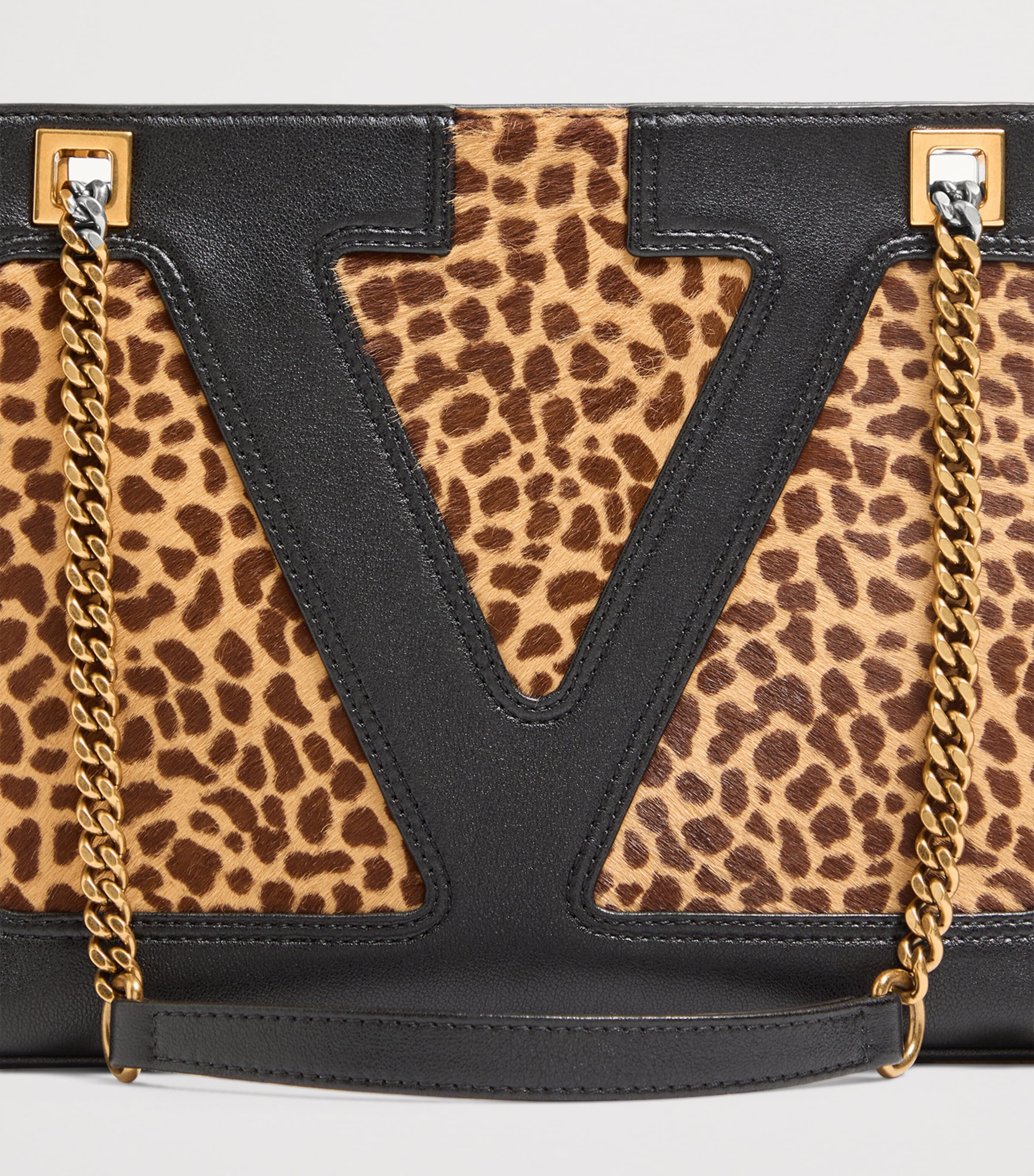 Valentino Garavani Viva Superstar tote bag calf hair (British brand)