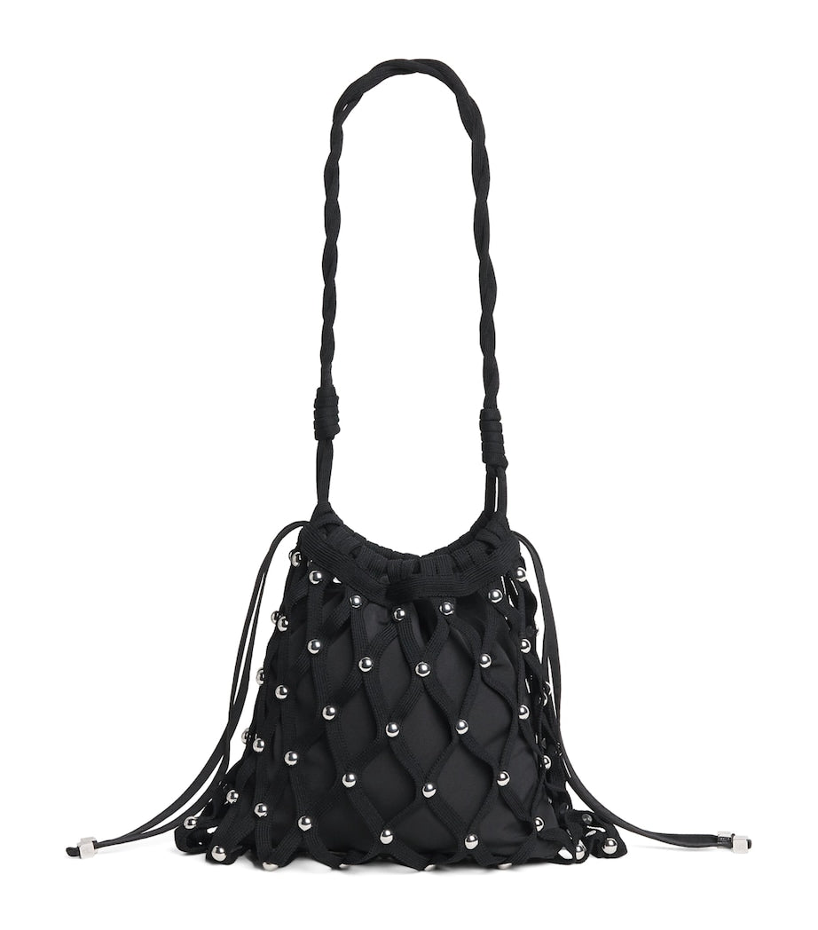 Sandro Paris studded shoulder bag (British brand)
