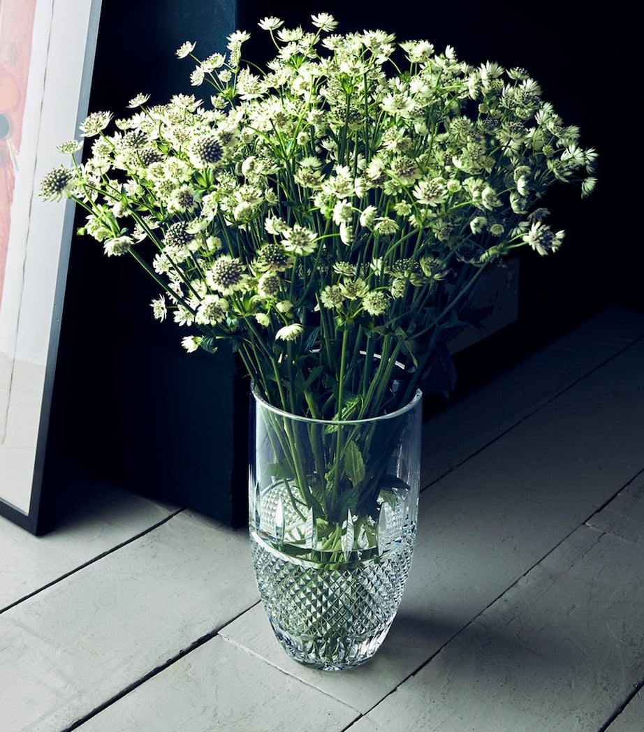 Waterford crystal vase Irish Lace 25.5cm (British brand)