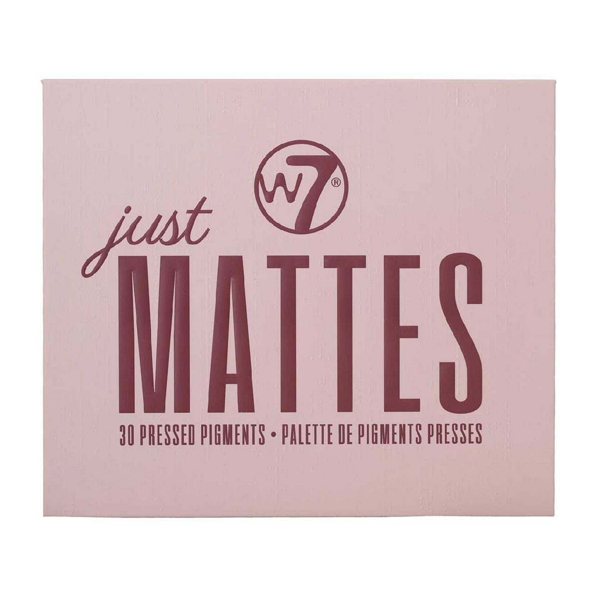 W7 Just Mattes 30 Pressed Pigments Palette GOODS Boots   