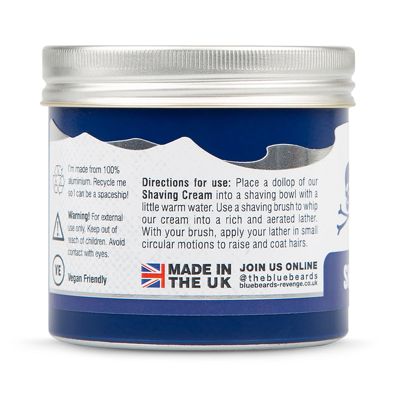 The Bluebeards Revenge Deluxe shaving cream 100ml, UK version