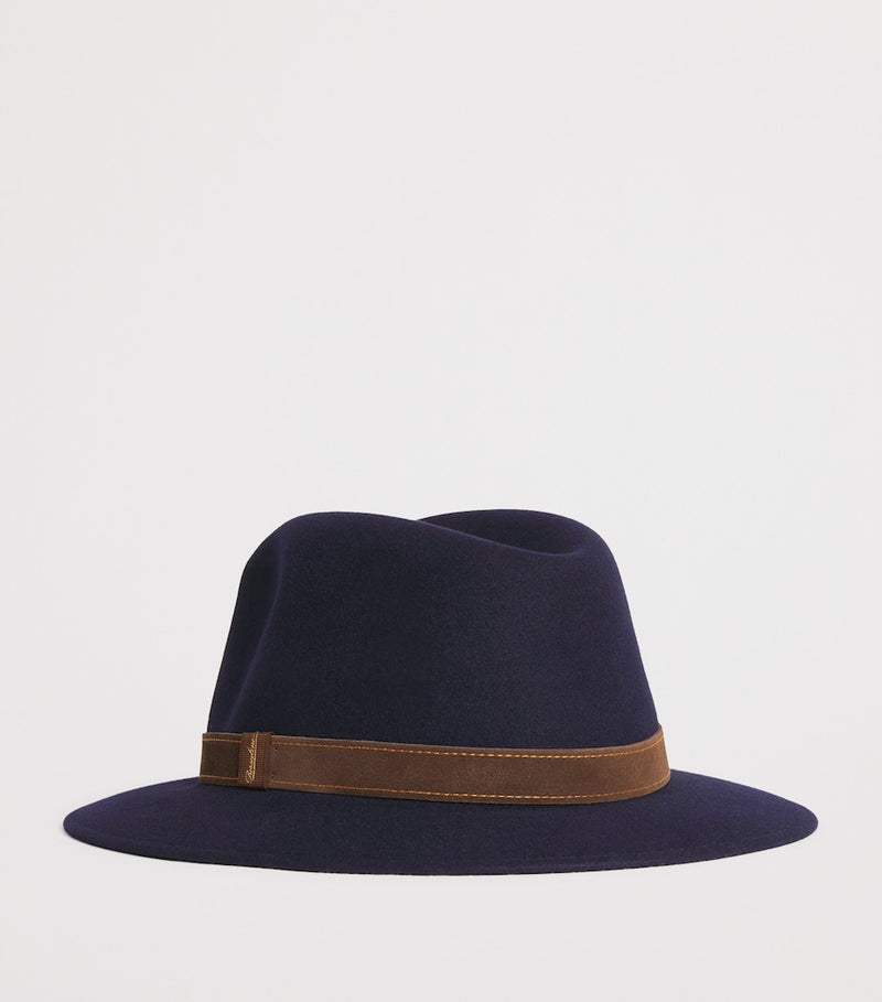 Borsalino felt hat Country Alessandria medium brim, imported from the UK