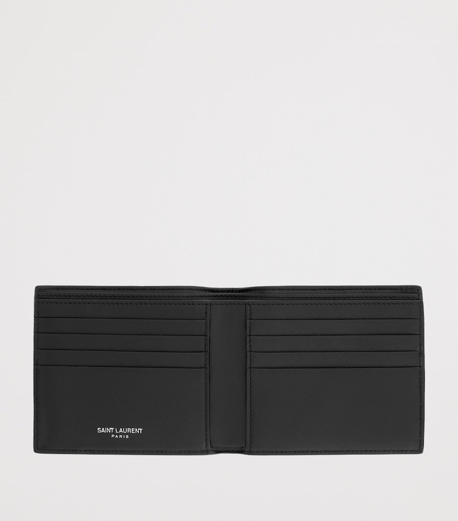 Saint Laurent calfskin leather bifold wallet, UK version