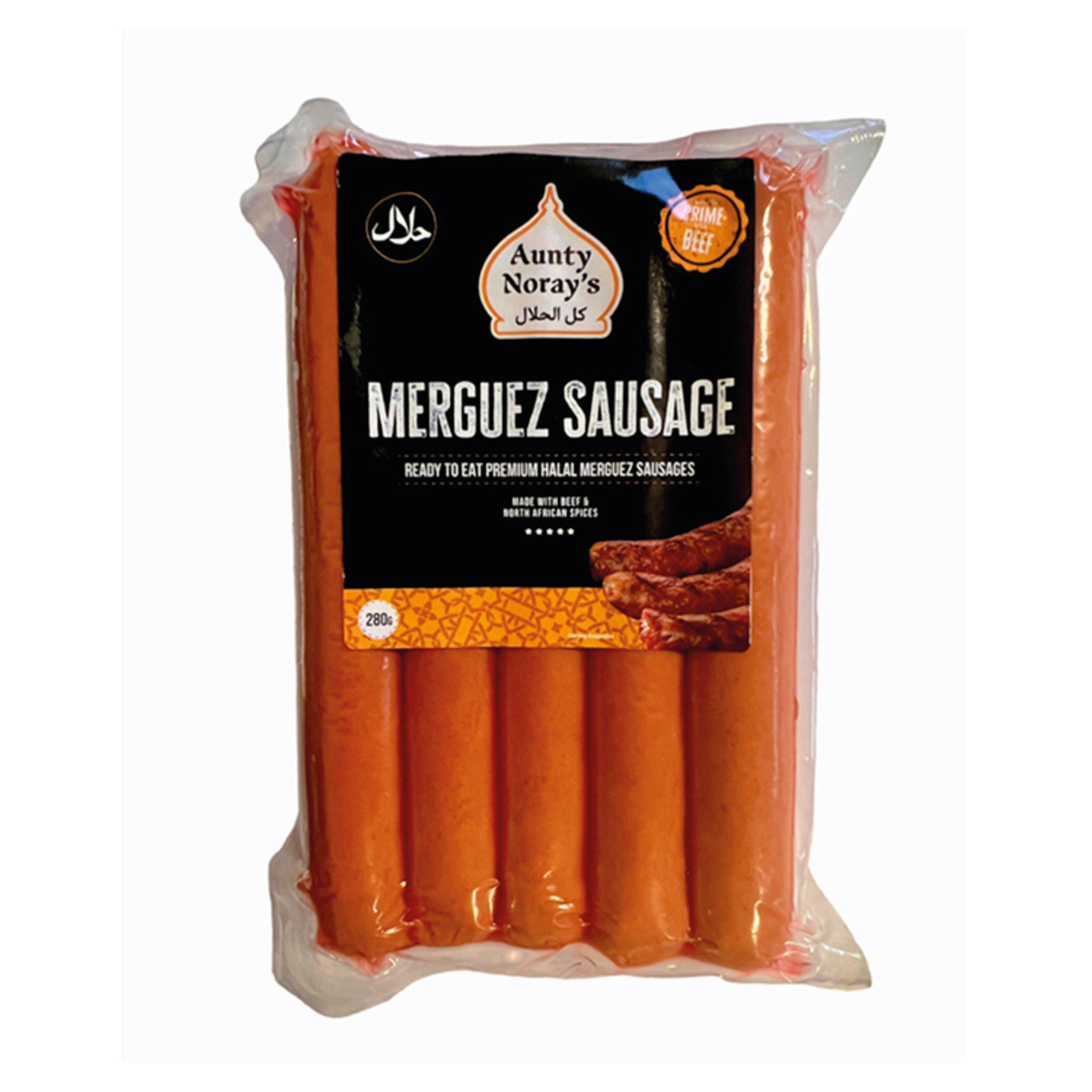 Aunty Noray's Merguez Sausages 280g GOODS Sainsburys   