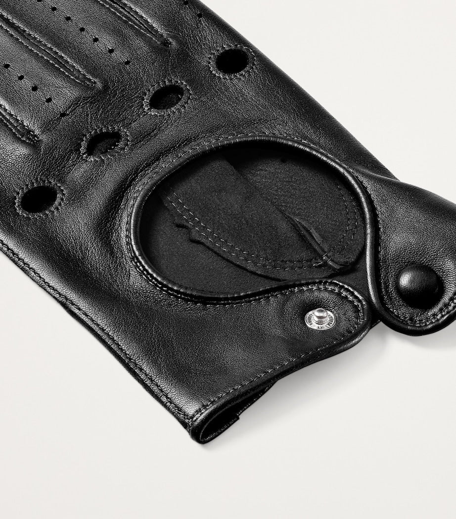 Aspinal of London nappa leather driving gloves small (British brand)