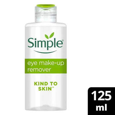 Superdrug Simple Kind to Skin Eye Make-Up Remover 125ml - Kjøp online hos McGrocer