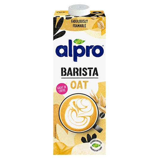 Alpro Barista Oat Milk Long Life Dairy Alternative 1L GOODS Sainsburys   