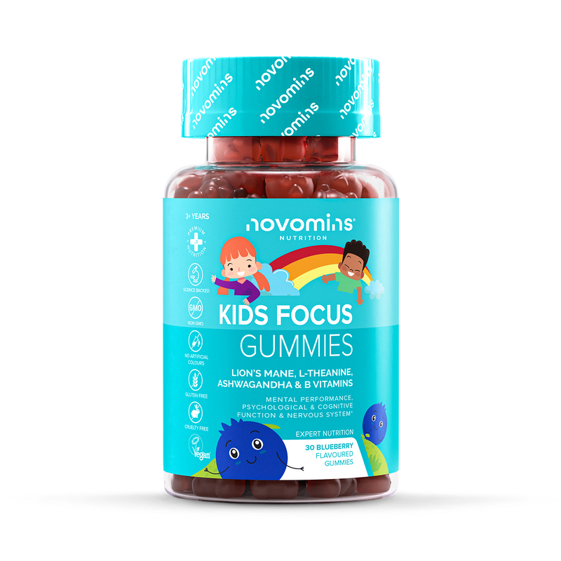Novomins kids focus gummies 30, UK version
