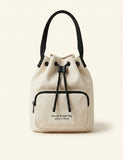 Prada Re-Nylon bucket bag with drawstring top (British brand)
