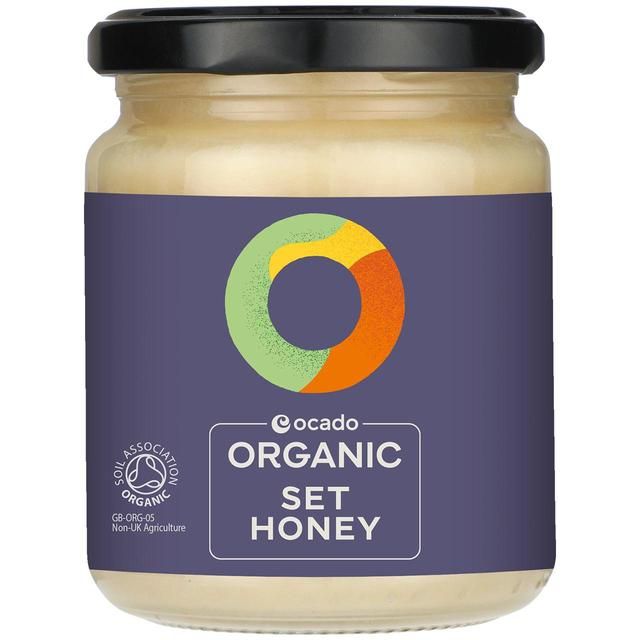 Ocado Organic Set Honey   340g Food Cupboard M&S   