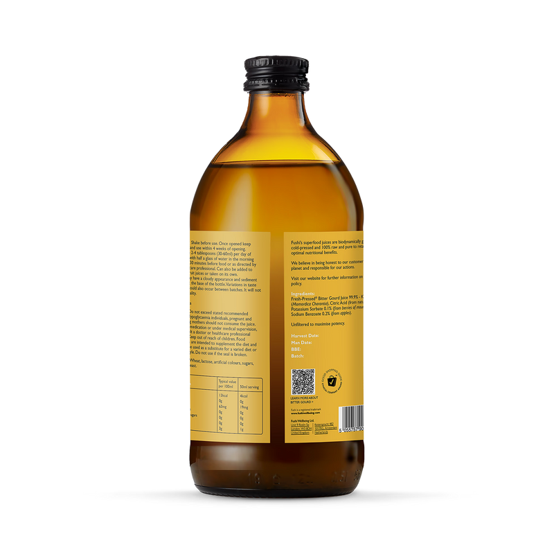 Fushi bitter gourd juice 500ml, UK version