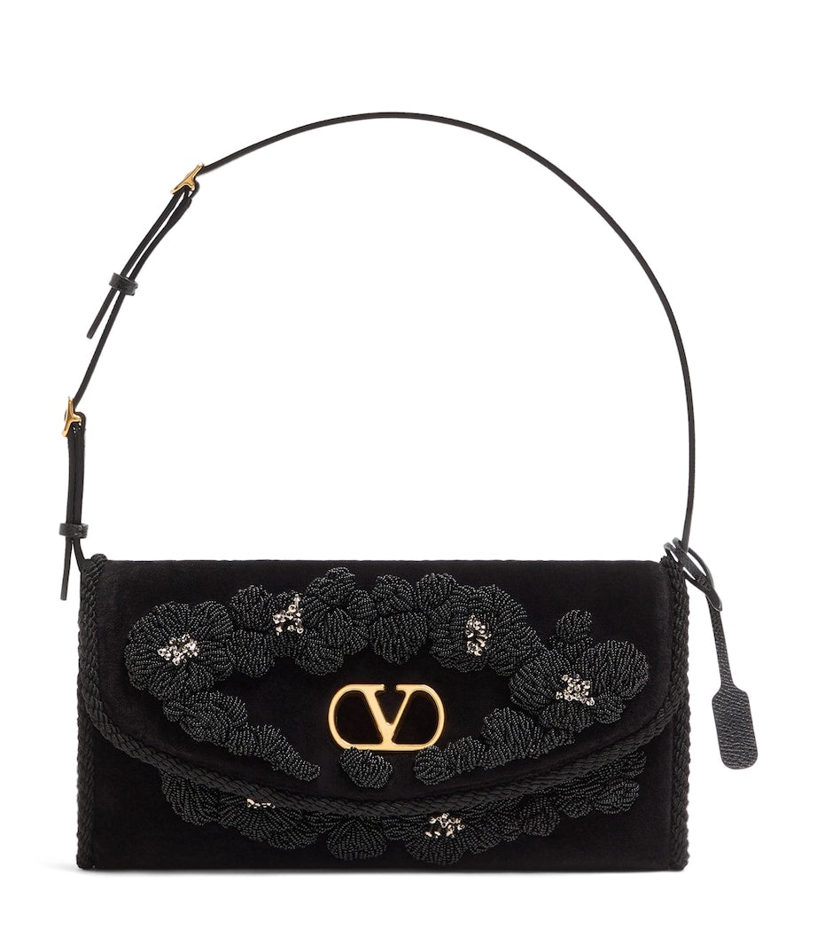 Valentino Garavani DeVain shoulder bag small embellished, UK version