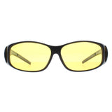 Montana fitover sunglasses black polarized yellow lenses - British product