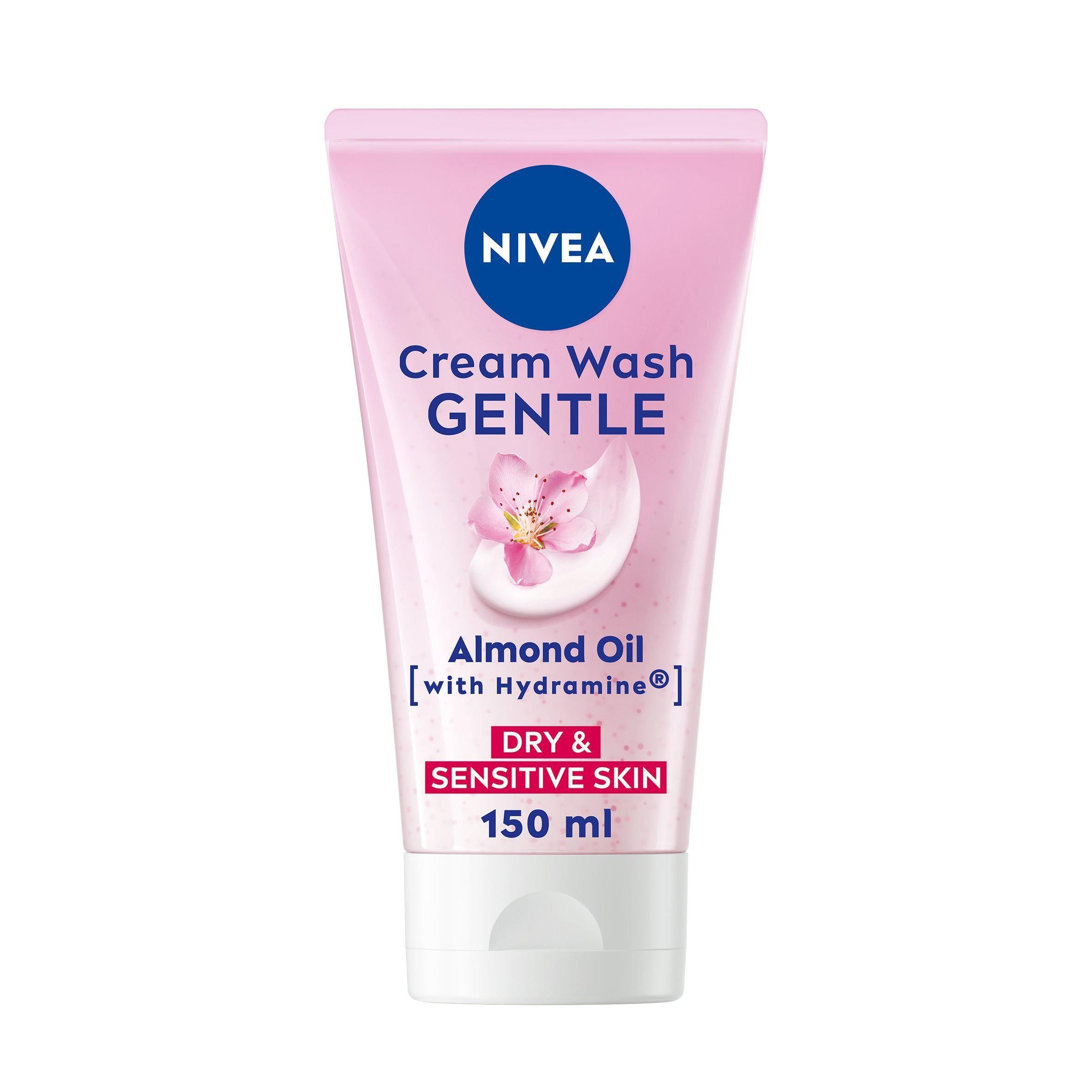 Nivea Gentle Cream Face Wash for Dry Skin 150ml GOODS Sainsburys   