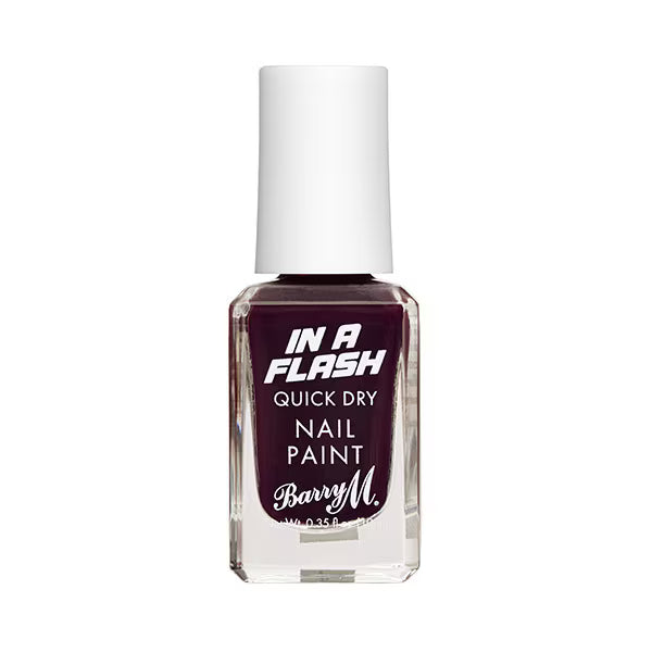 Barry M quick dry nail paint Power Purple - British product