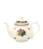 Halcyon Days Shell Garden Blue teapot, UK version