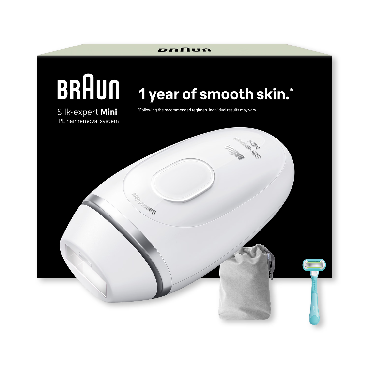 Braun IPL hair removal device Silk·expert Mini, UK version
