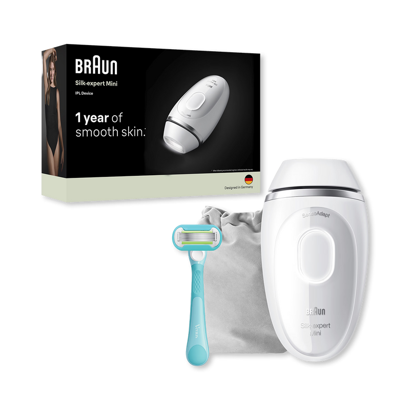 Braun IPL hair removal device Silk·expert Mini, UK version