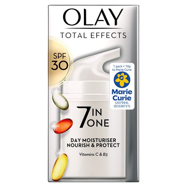 Olay Total Effects SPF30 7in1 Anti-Ageing Moisturiser 50ml GOODS Superdrug   