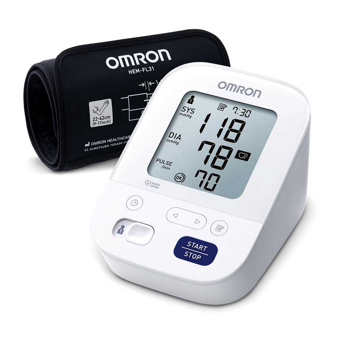 Omron M3 Comfort Upper Arm Blood Pressure Monitor GOODS Boots   