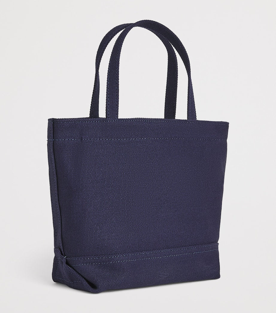 Petit sac fourre-tout Harrods en coton avec logo brodé, version UK