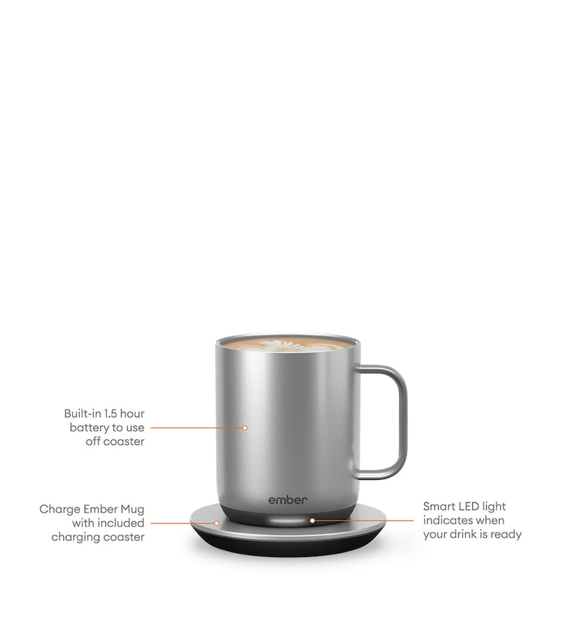 Ember smart mug with temperature control, 295ml (British brand)